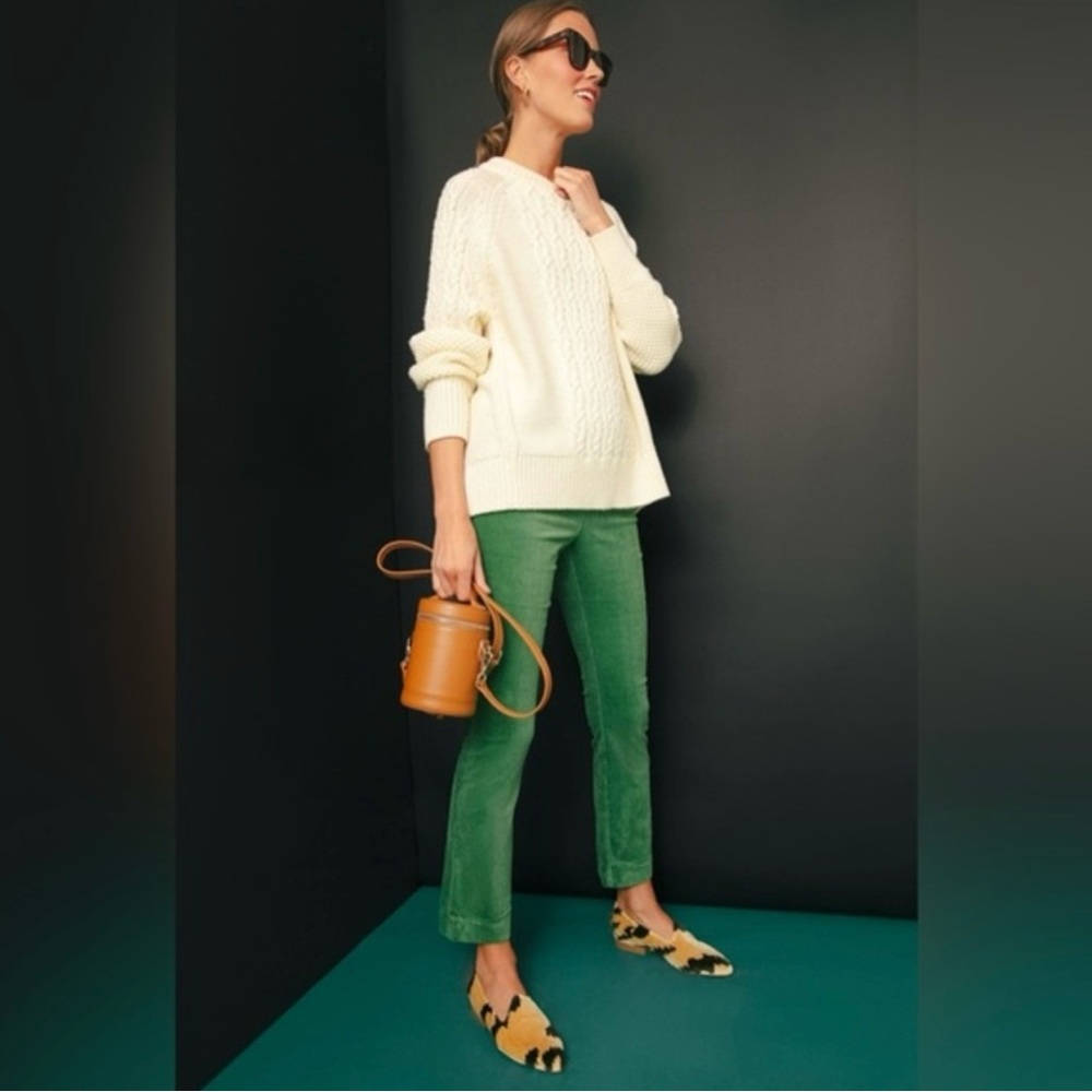 Corduroy Green Pants
